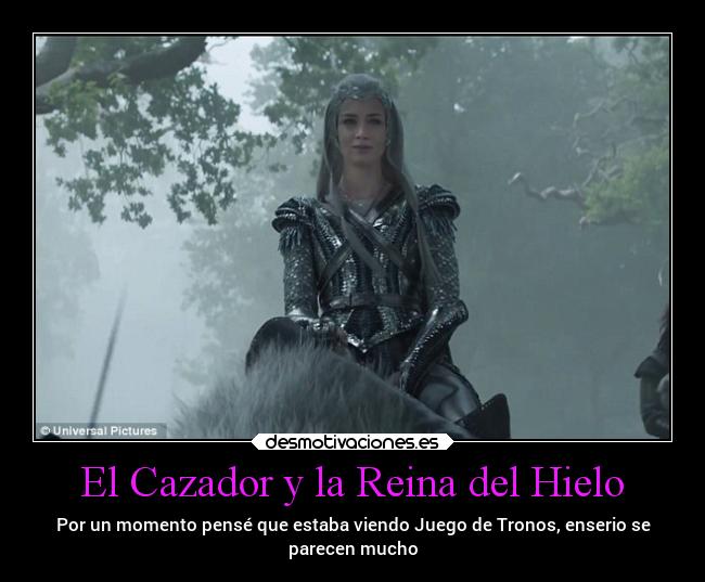 El Cazador y la Reina del Hielo -