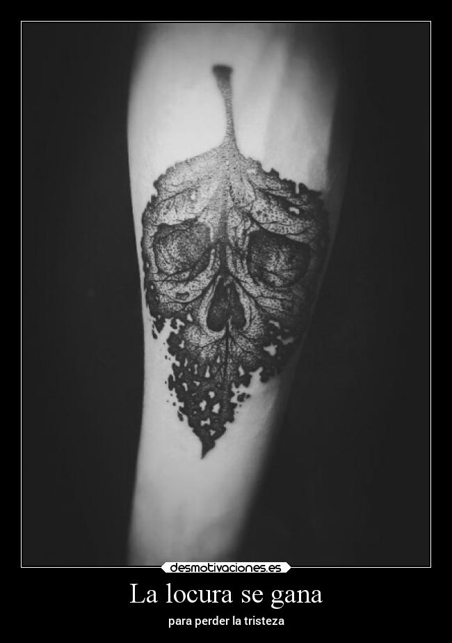 La locura se gana - para perder la tristeza