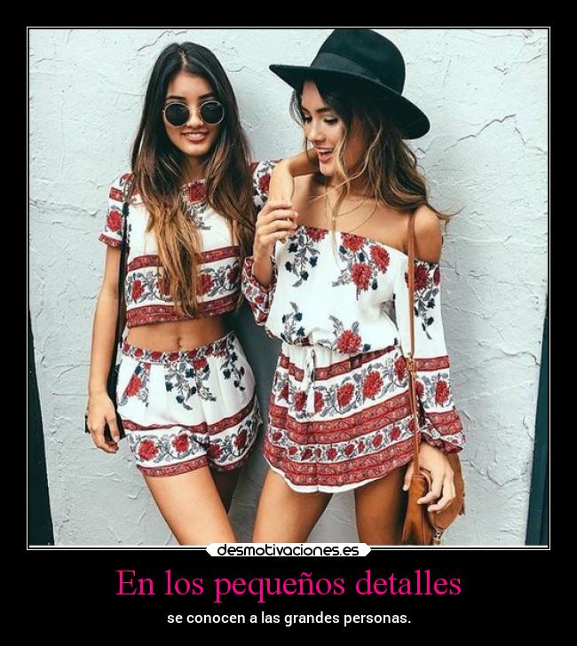 En los pequeños detalles - 