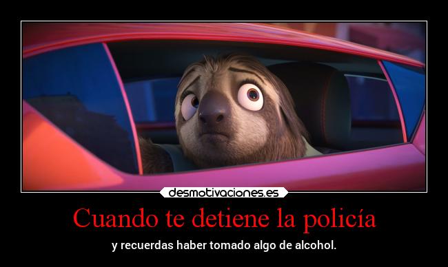 Cuando te detiene la policía -