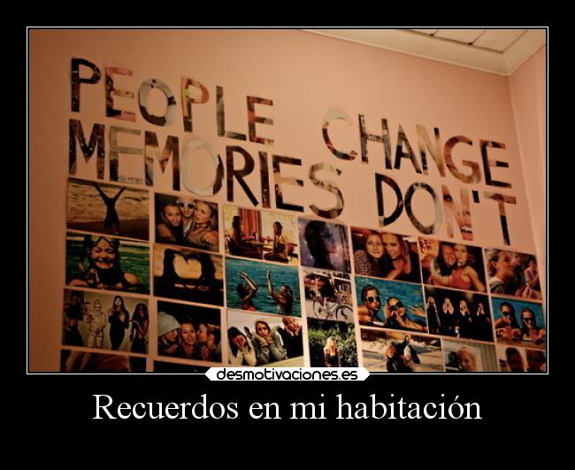 carteles recuerdos recuerdos desmotivaciones