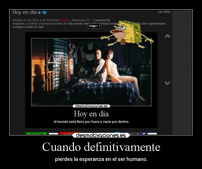 Cuando definitivamente -