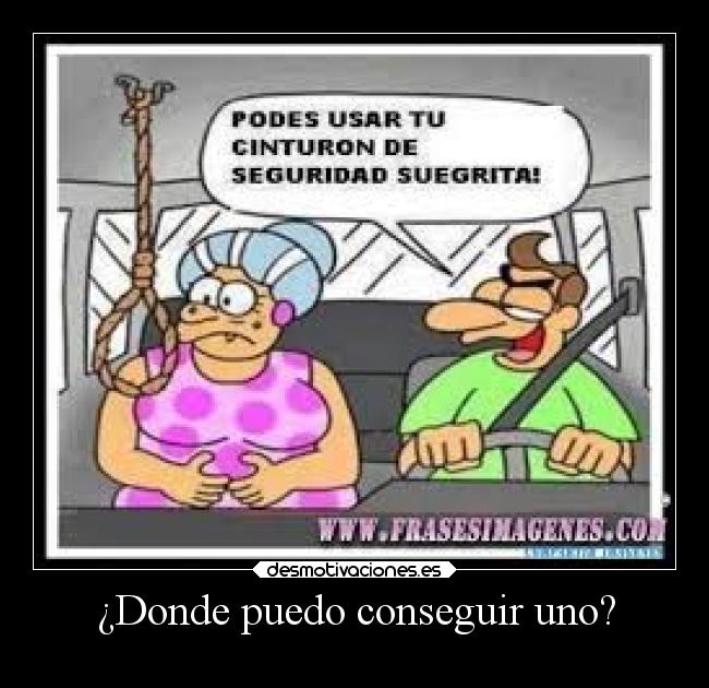 ¿Donde puedo conseguir uno? - 