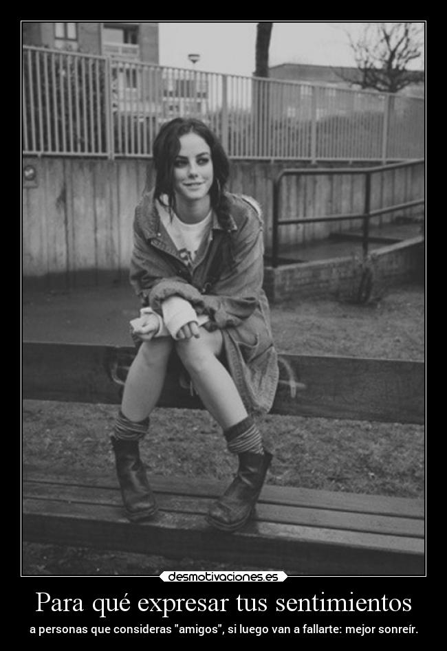 Para qué expresar tus sentimientos - 