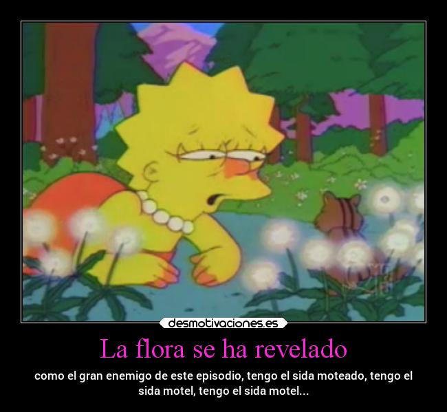 La flora se ha revelado -