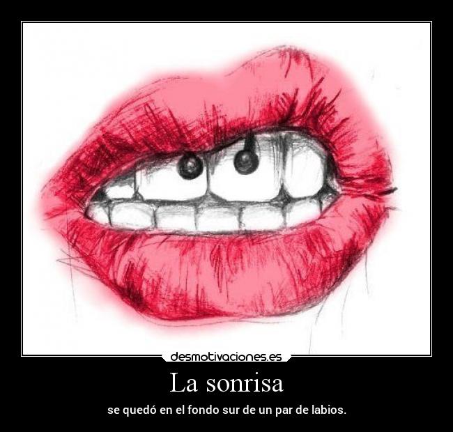 La sonrisa -