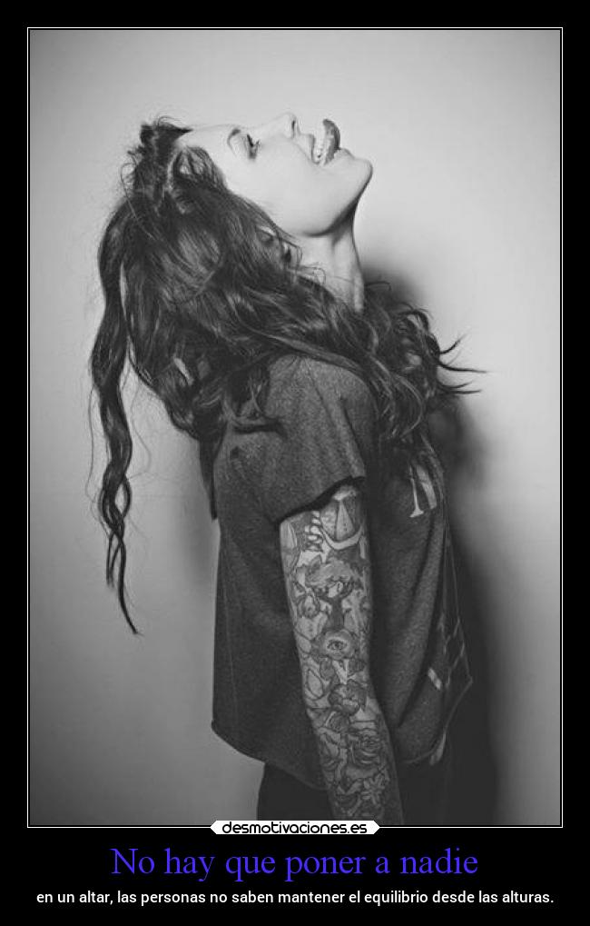 No hay que poner a nadie -