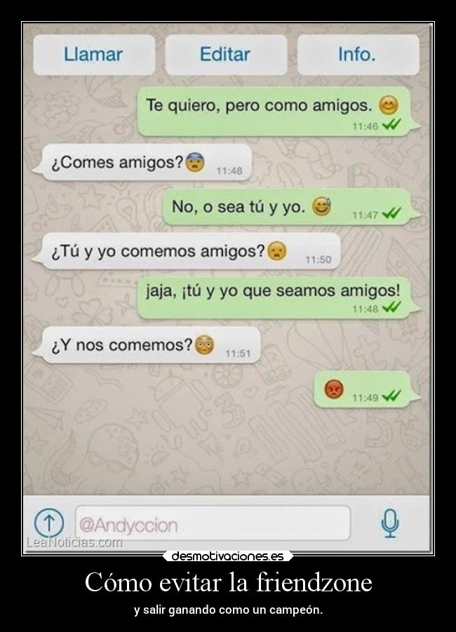 Cómo evitar la friendzone - 