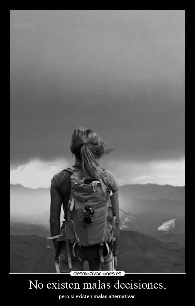 carteles vida desiciones alternativas desmotivaciones