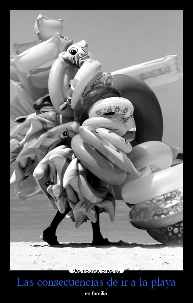 Las consecuencias de ir a la playa - 