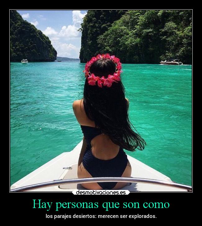 Hay personas que son como - 