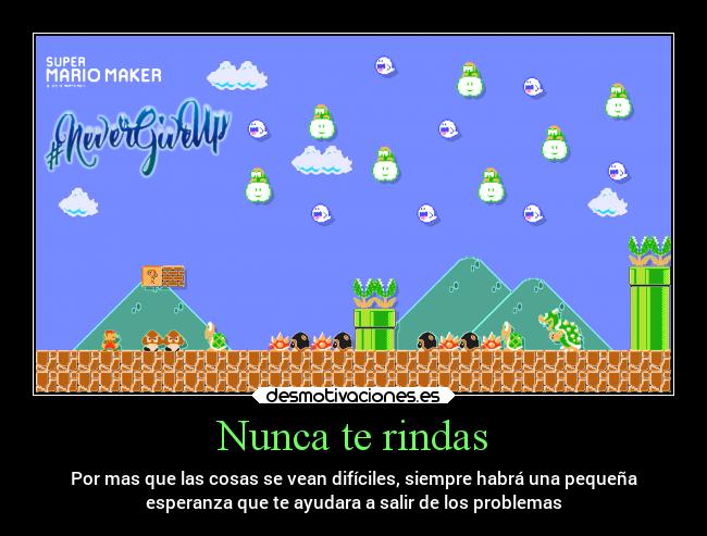 Nunca te rindas - 