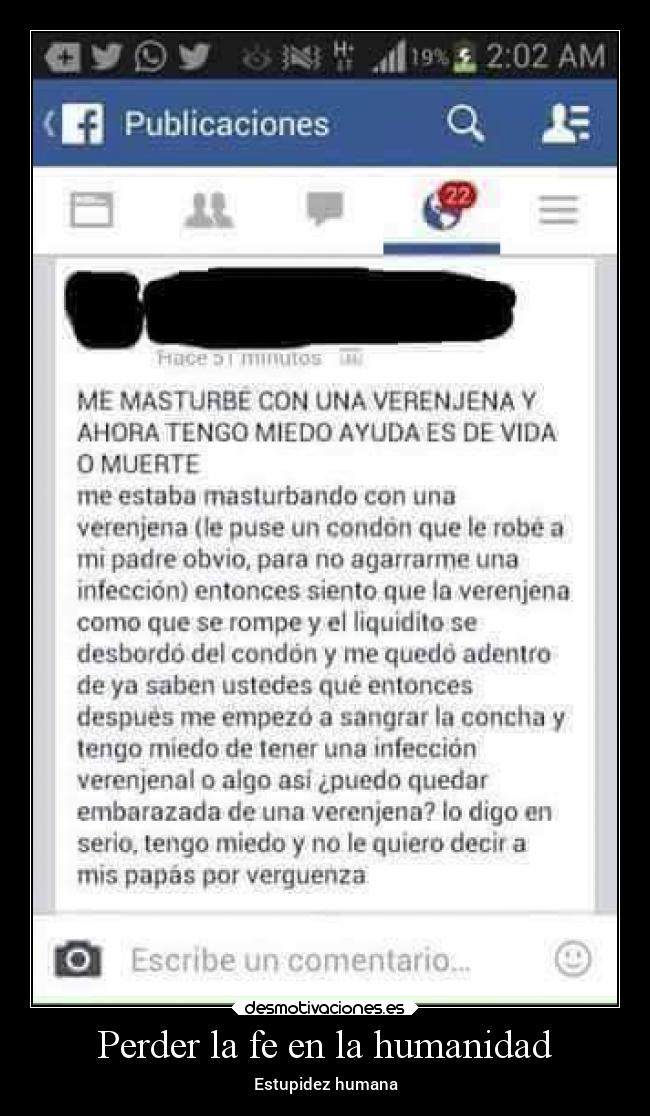 Perder la fe en la humanidad - Estupidez humana