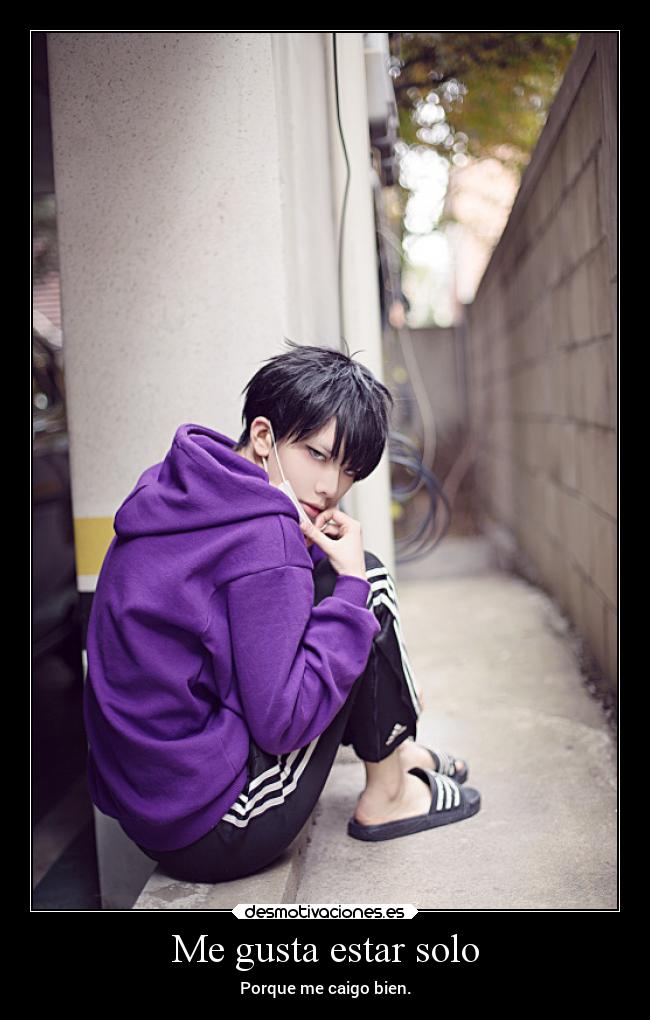 Me gusta estar solo -