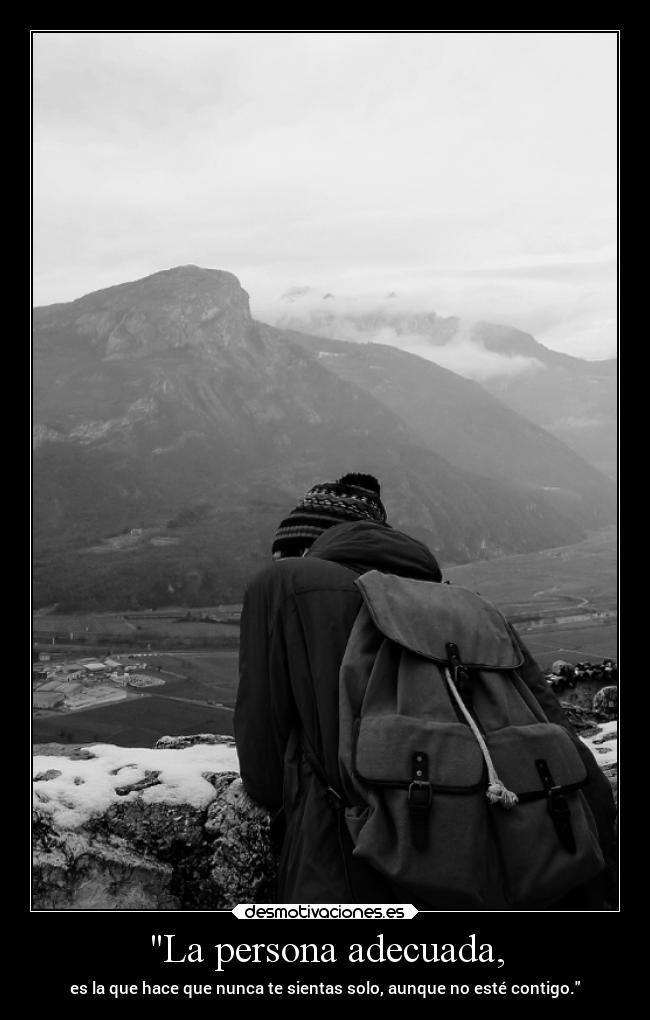 La persona adecuada, - 