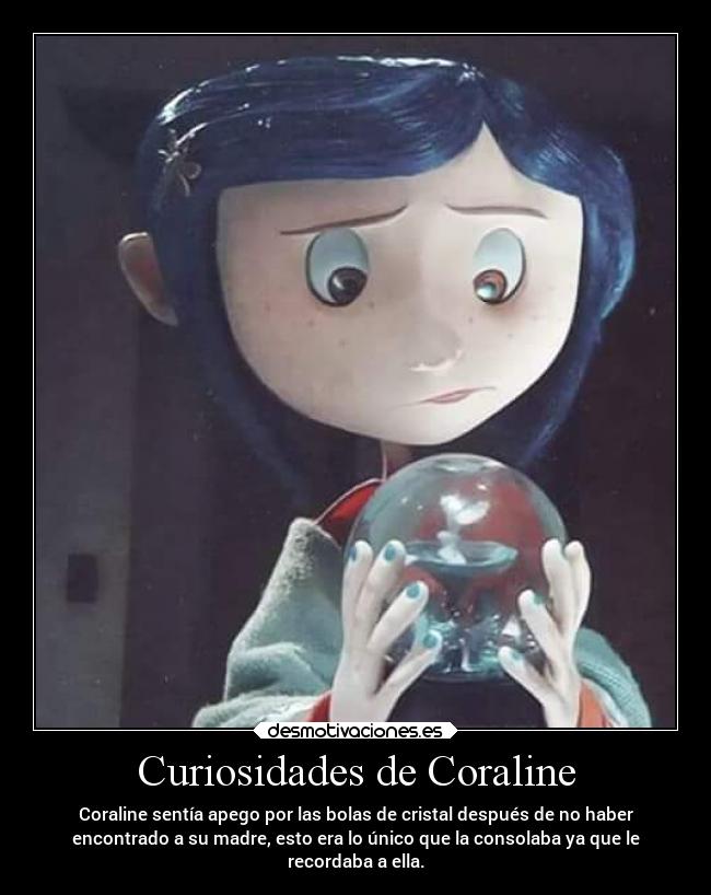 Curiosidades de Coraline -