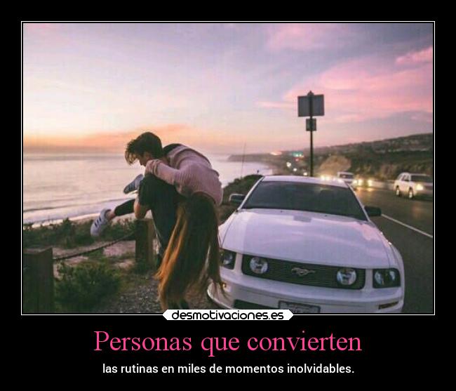 Personas que convierten - 