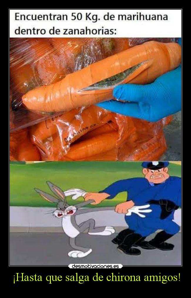 ¡Hasta que salga de chirona amigos! - 