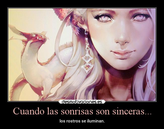 Cuando las sonrisas son sinceras... - 