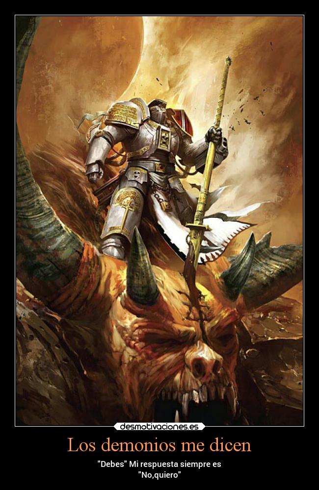Los demonios me dicen -