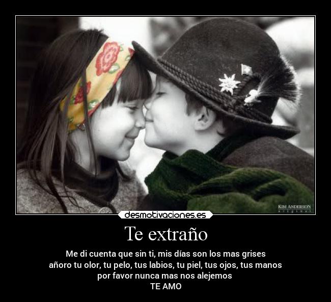 Te extraño - 