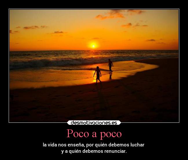 Poco a poco -