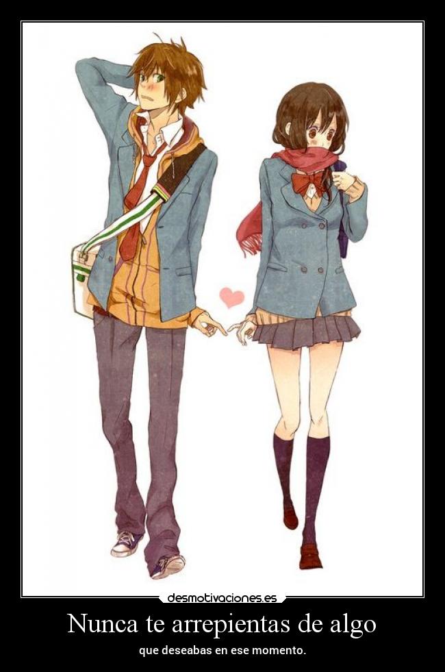 carteles anime amor desmotivaciones