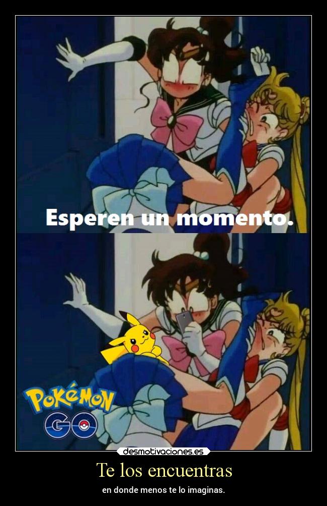 carteles anime pokemon sailor moon desmotivaciones