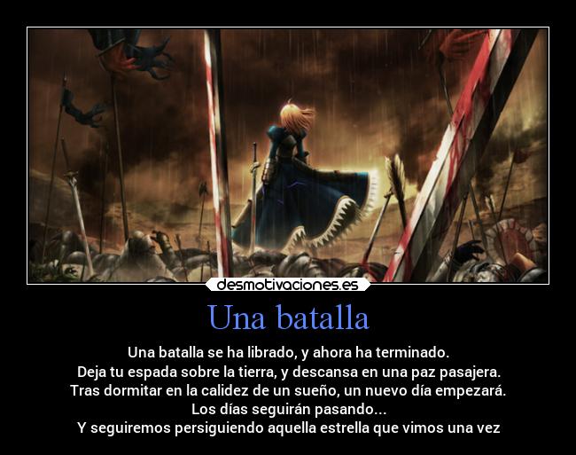 Una batalla - 