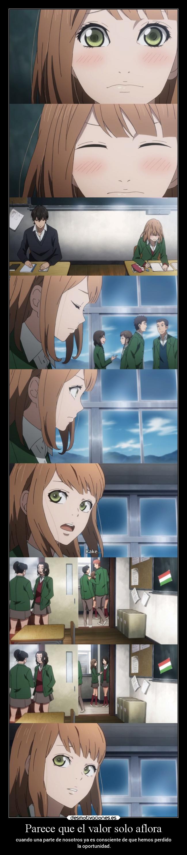 Parece que el valor solo aflora -