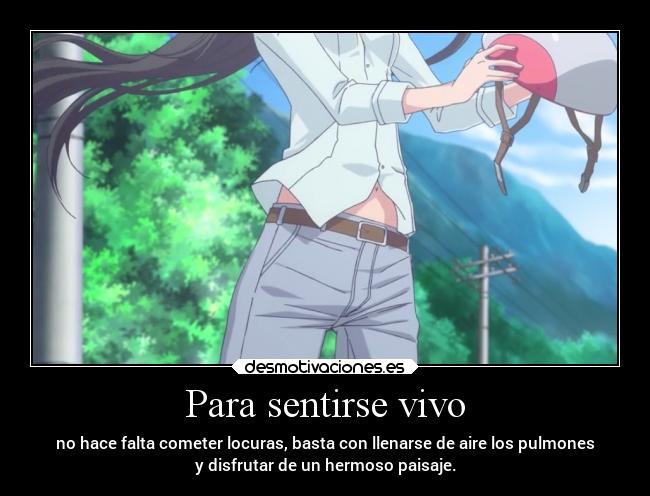 Para sentirse vivo - 