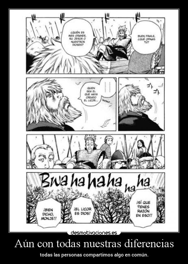 Aún con todas nuestras diferencias - todas las personas compartimos algo en común.