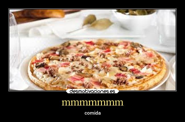 mmmmmmm - comida
