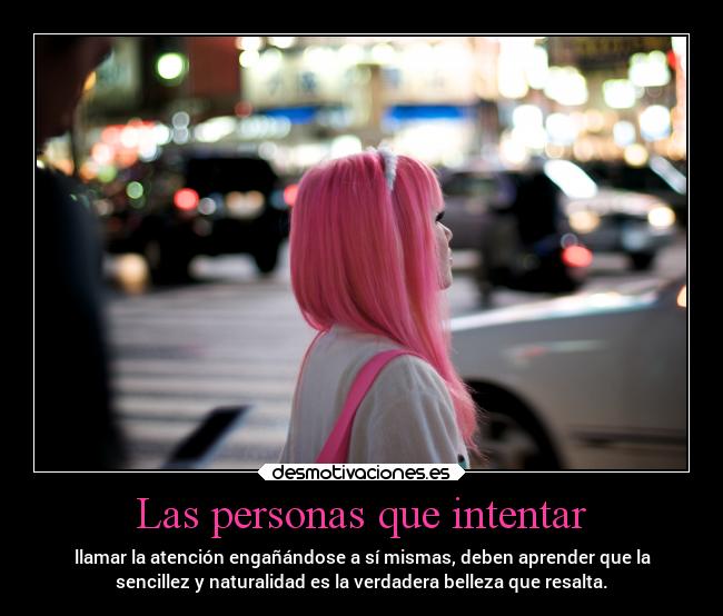 Las personas que intentar - 