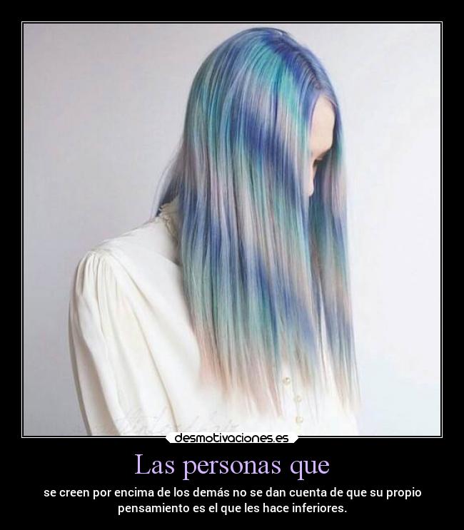 Las personas que - 