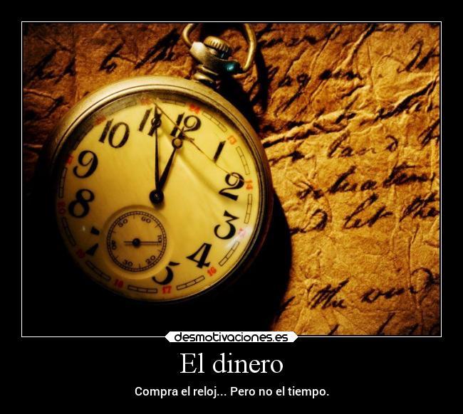 El dinero -
