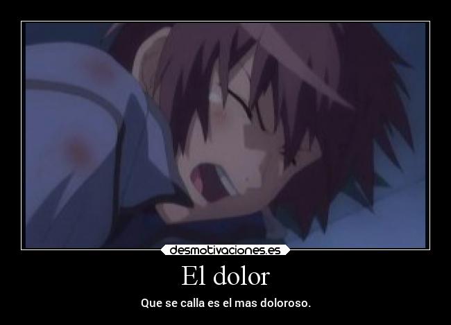 El dolor - 