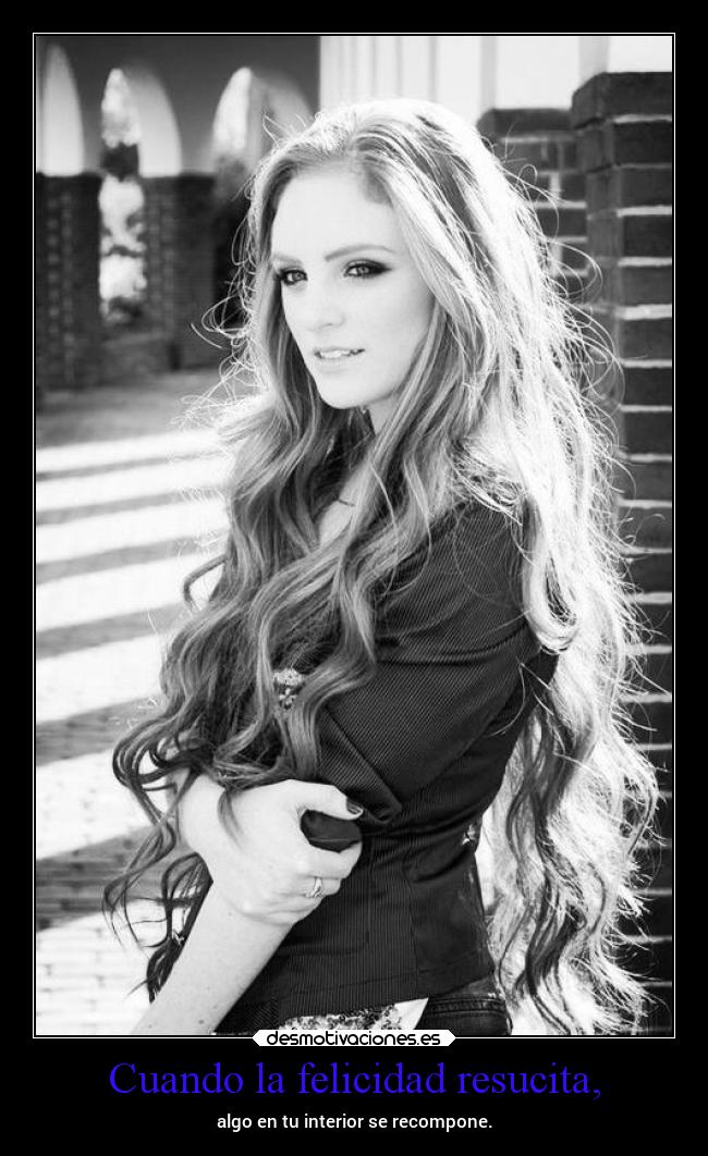 Cuando la felicidad resucita, -