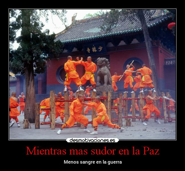 Mientras mas sudor en la Paz - 