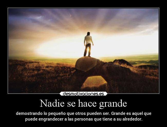 Nadie se hace grande - 