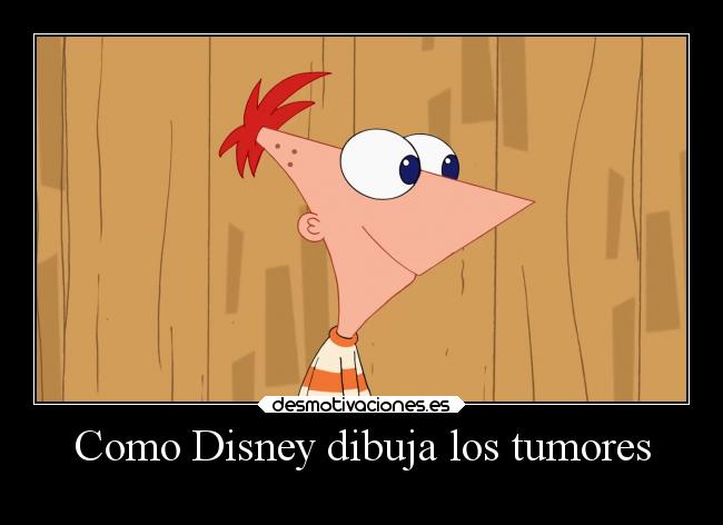 Como Disney dibuja los tumores - 