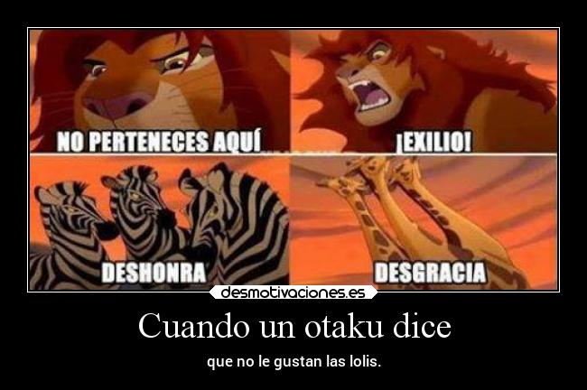 Cuando un otaku dice - 