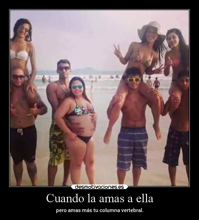 Cuando la amas a ella -