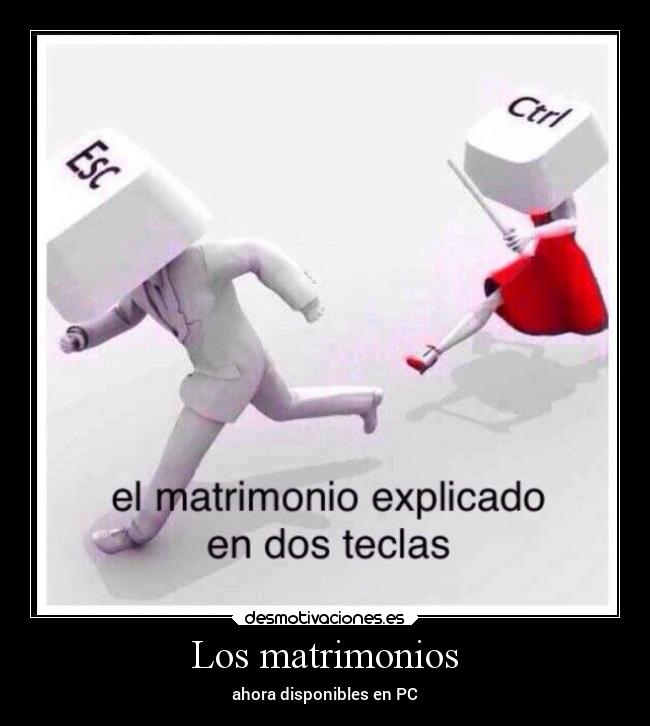 Los matrimonios -