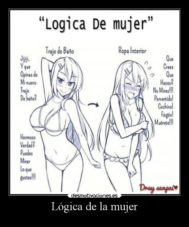 Lógica de la mujer -