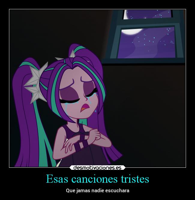 Esas canciones tristes - Que jamas nadie escuchara