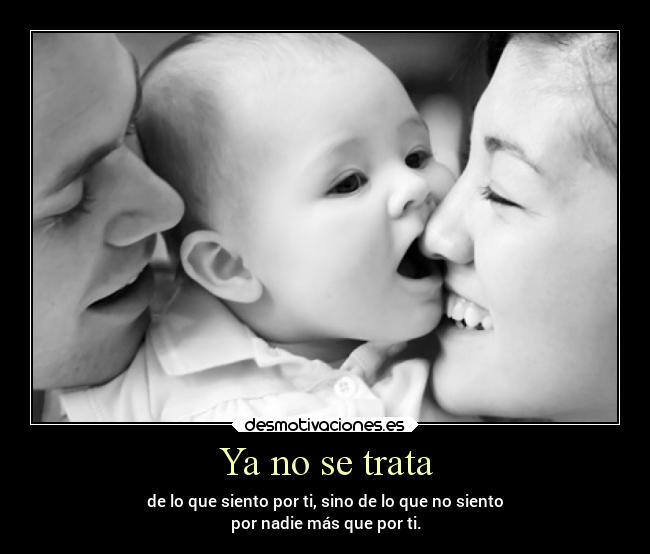 Ya no se trata -