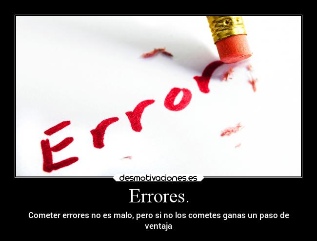 Errores. -