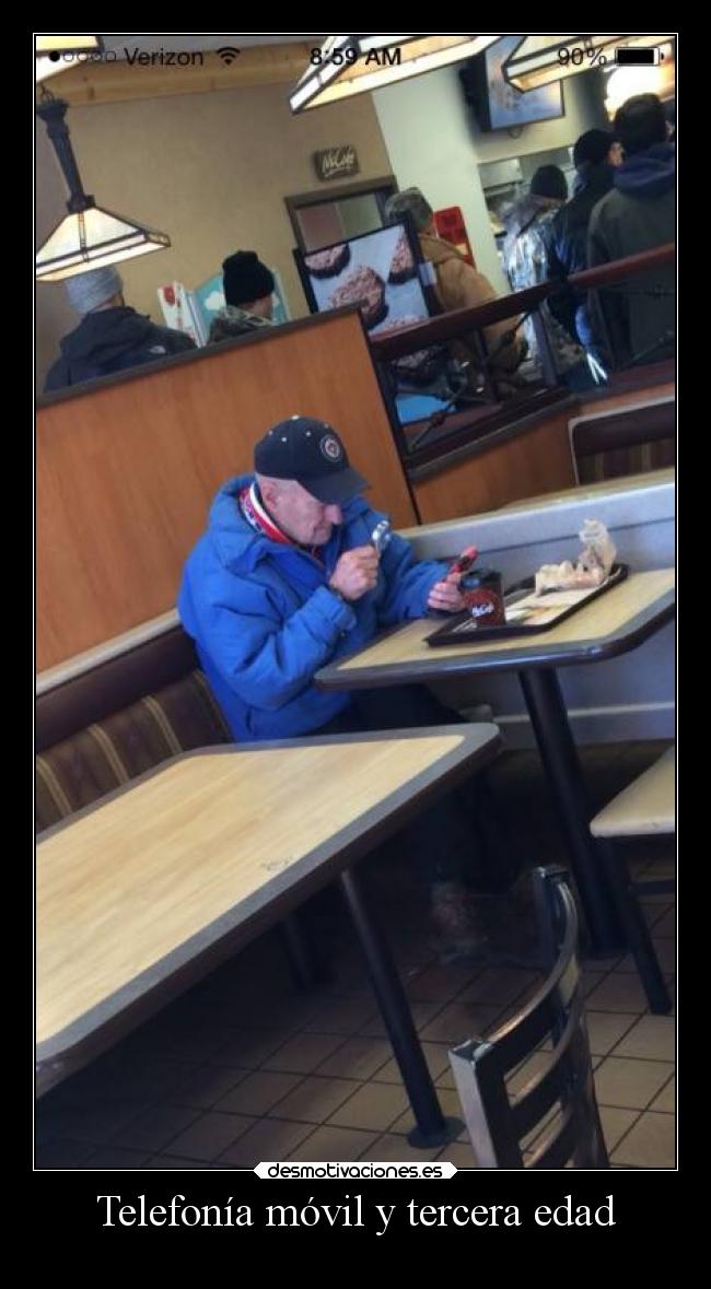 Telefonía móvil y tercera edad - 