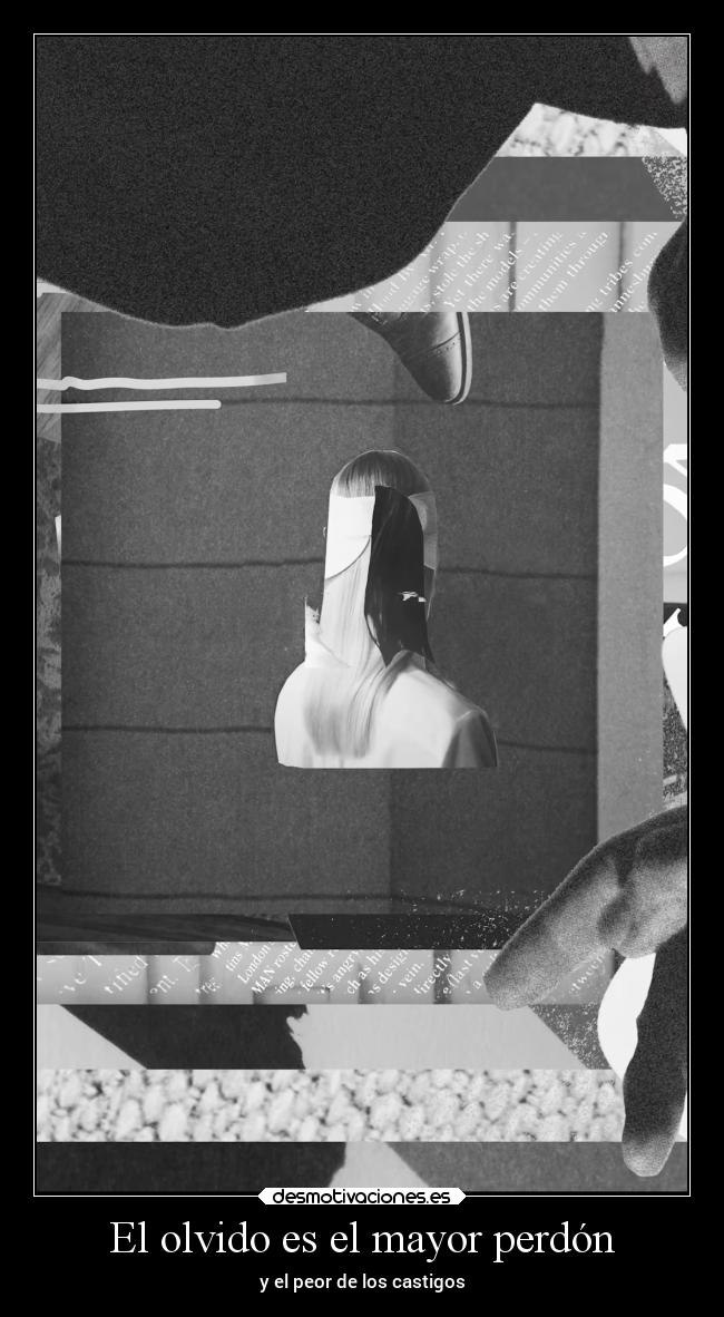 El olvido es el mayor perdón - 